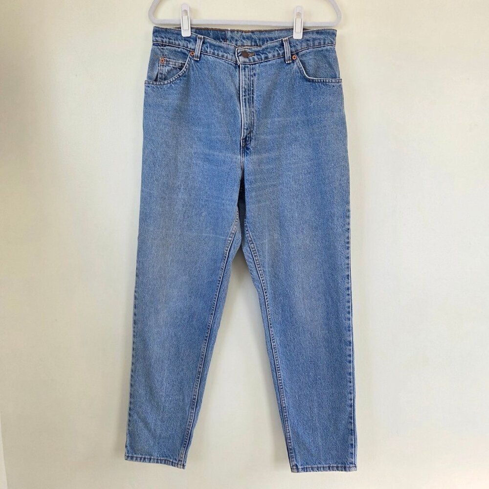 VTG 90's Levi's Orange Tab 15951 Relax Fit Taper Leg Women's 16